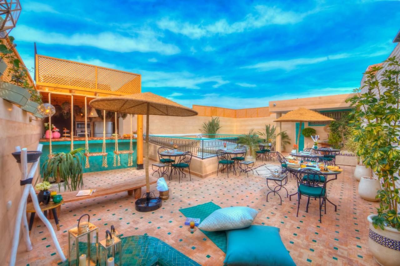 Riad Paradis Blanc Marraquexe Exterior foto
