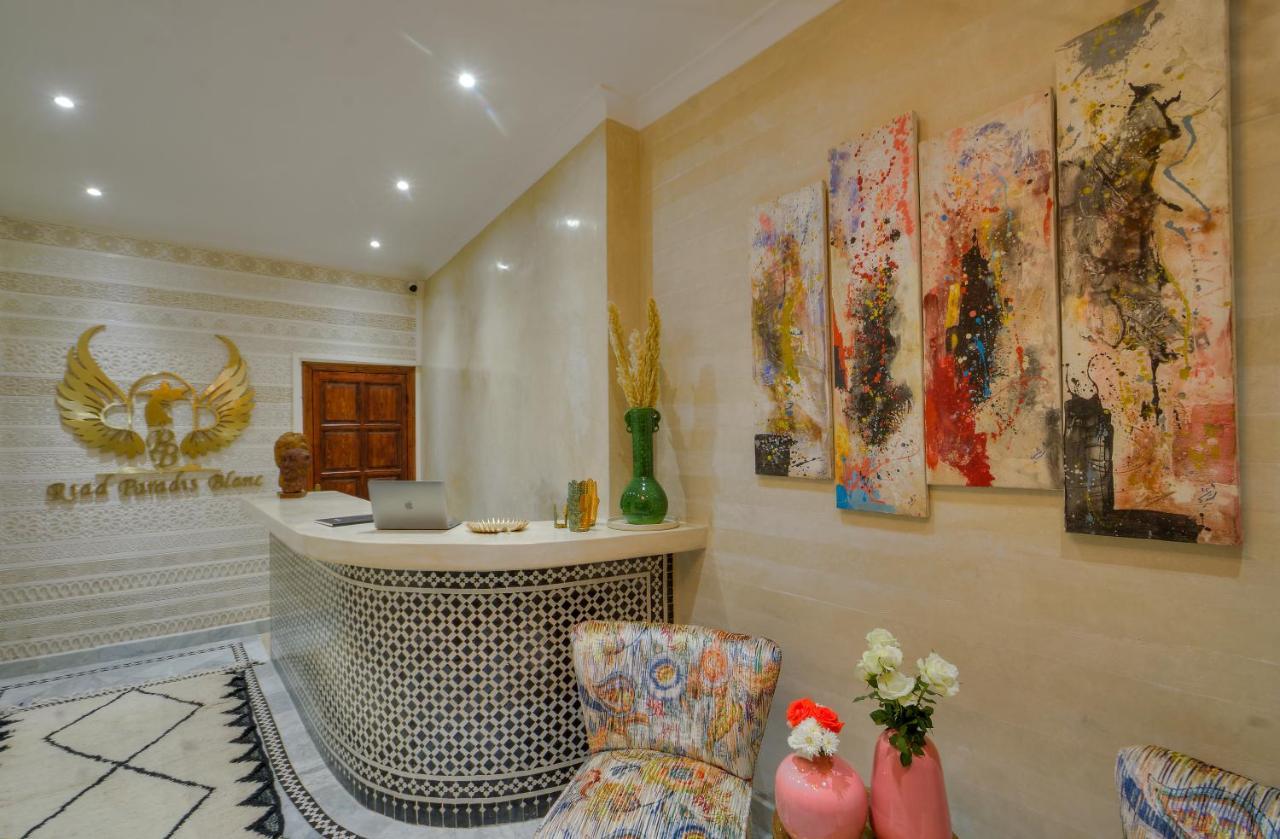 Riad Paradis Blanc Marraquexe Exterior foto