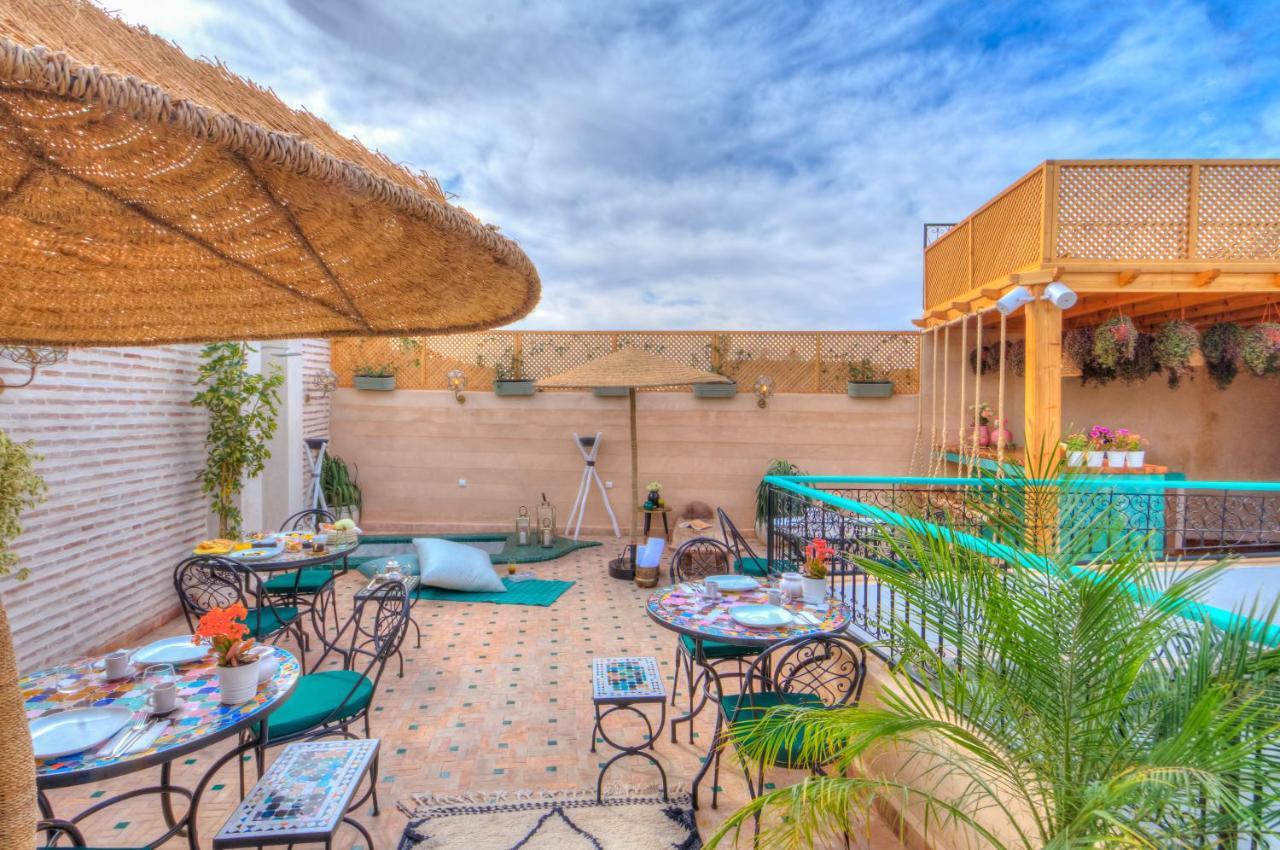 Riad Paradis Blanc Marraquexe Exterior foto